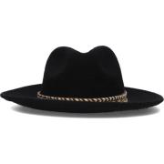 Stijlvolle Zwarte Wol Hoed Oona Notre-v , Black , Dames