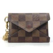 Pre-owned Canvas wallets Louis Vuitton Vintage , Brown , Dames