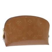 Pre-owned Leather pouches Louis Vuitton Vintage , Pink , Dames