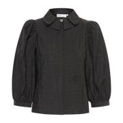 Frosty Blouse Meteorite Karen by Simonsen , Black , Dames