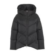 Zwarte Jas Aw24 add , Black , Dames