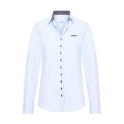 Colette Blouse lange mouw HV Polo , Blue , Dames