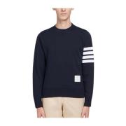 Klassieke Sweatshirt met Ingenieur Thom Browne , Blue , Heren