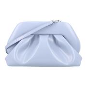 Blauwe Vegan Stof Clutch Handtas THEMOIRè , Blue , Dames