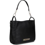 Vinyl Shopper Tas Valentino by Mario Valentino , Black , Dames