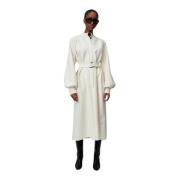 Casablanca Midi Jurk Undress Code , Beige , Dames