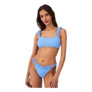 Stijlvolle Bikini Broek Baby Blauw Undress Code , Blue , Dames