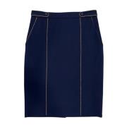 Midi Rok Stijlvol Model Alviero Martini 1a Classe , Blue , Dames