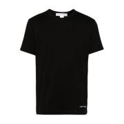 Zwart Tee Klassieke Stijl Comme des Garçons , Black , Heren