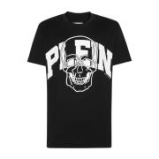 Zwart Tee Philipp Plein , Black , Heren