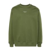 Kaki Sweatshirt Drole de Monsieur , Green , Heren