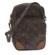 Pre-owned Canvas louis-vuitton-bags Louis Vuitton Vintage , Brown , Da...