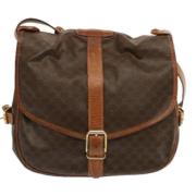 Pre-owned Leather celine-bags Celine Vintage , Brown , Dames