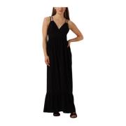 Zwarte Maxi Strap Jurk Co'Couture , Black , Dames