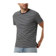 Heren Polo & T-shirt Gestreepte Tee Selected Homme , Blue , Heren