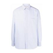 Witte Casual Shirt voor Mannen Golden Goose , White , Heren