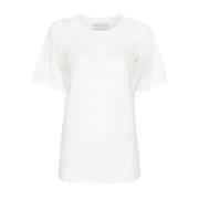 Off White Tee Shirt Ermanno Scervino , White , Dames