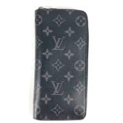 Pre-owned Fabric wallets Louis Vuitton Vintage , Black , Dames