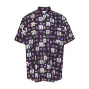 Print F Shirt Comme des Garçons , Multicolor , Heren