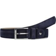 Heren Riem Stijlvol Model 186-2201 Stefano Lauran , Blue , Heren