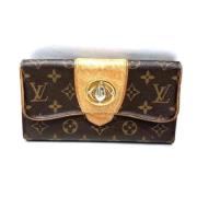 Pre-owned Canvas wallets Louis Vuitton Vintage , Brown , Dames