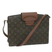 Pre-owned Canvas louis-vuitton-bags Louis Vuitton Vintage , Brown , Da...