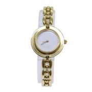 Pre-owned Metal watches Gucci Vintage , Yellow , Dames