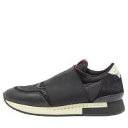 Pre-owned Leather sneakers Givenchy Pre-owned , Black , Dames