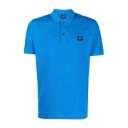 Klassieke Polo Shirt Paul & Shark , Blue , Heren