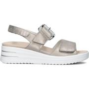 Stijlvolle Sandalen voor Zomerse Dagen Waldläufer , Gray , Dames