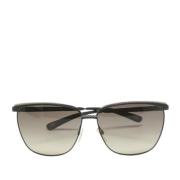 Pre-owned Metal sunglasses Bottega Veneta Vintage , Black , Dames