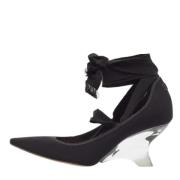 Pre-owned Fabric heels Dior Vintage , Black , Dames