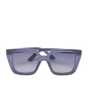 Pre-owned Acetate sunglasses Dior Vintage , Blue , Dames