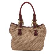 Pre-owned Canvas totes Dior Vintage , Beige , Dames