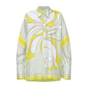 Zijden shirt met print Tory Burch , Multicolor , Dames