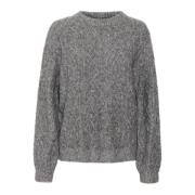 Grijs Quill Melange Geetasz Pullover Sweater Saint Tropez , Gray , Dam...