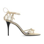 Hakken sandalen Babylone Saint Laurent , Beige , Dames