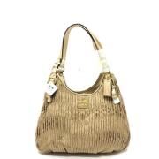 Pre-owned Fabric handbags Coach Pre-owned , Beige , Dames