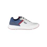 Witte sportsneakers met contrasterende accenten Carrera , White , Here...