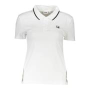 Korte mouwen polo shirt met contrasterende details Fila , White , Here...