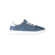 Blauwe Polyester Sneaker met Contrastdetails Carrera , Blue , Heren