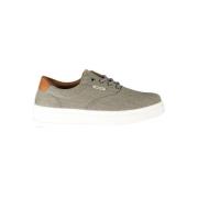 Grijze Polyester Sneaker met Contrastdetails Carrera , Gray , Heren