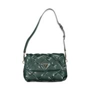 Groene Polyethyleen Rugzak Tas Guess , Green , Dames