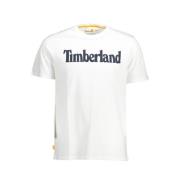 wit bio-T-shirt Timberland , White , Heren