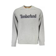 Grijze trui met ronde hals Timberland , Gray , Heren