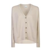 Beige Sweater Collectie Allude , Beige , Dames