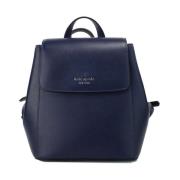 Madison Navy Medium Flap Rugzak Kate Spade , Blue , Unisex