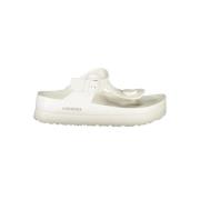 Witte polyethyleen sandalen met gesp Carrera , White , Dames