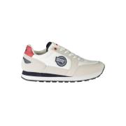 Witte Polyester Sneakers met Veters Carrera , Multicolor , Heren