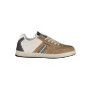 Bruine Sneakers met Contrasterende Details Carrera , Brown , Heren